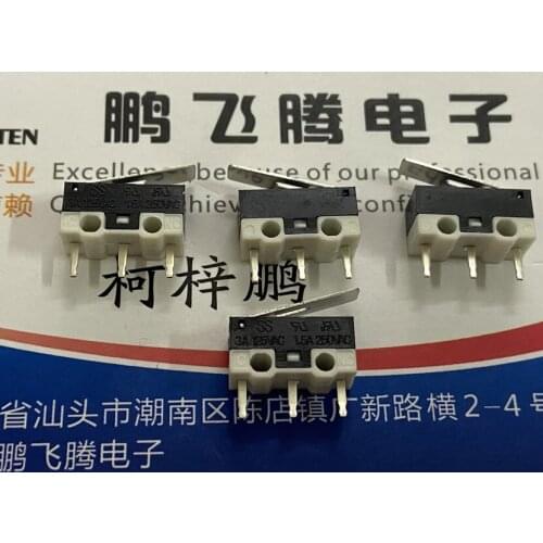 1PCS U.S. E-SWITCH SS0750301F040P1A small micro-motion stroke limit reset switch 3 feet 3A125V 1.5A250VAC with iron swing lever