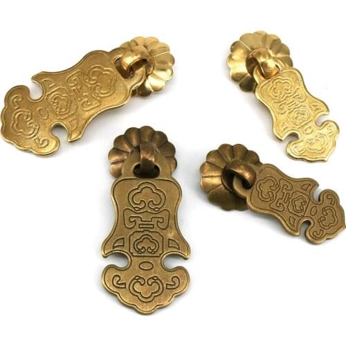 1PC Antique Brass Drawer Knob Drop Pull Dresser Kitchen Cabinet Cupboard Door Knob Handle