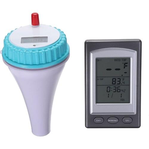 1 Psc Wireless Digital Swimming Pool SPA Floating Thermometer Wireless Indoor Outdoor Pool Spa Hot Tub Thermometer