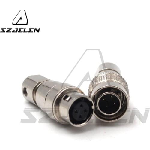 Hirose connector 4pin connector , HR10A-7P-4P /HR10A-7J-4S Industrial connector