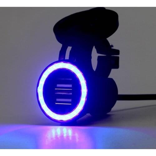 5V 1/2.1A USB Motorcyc Charger Waterproof LED Light Cargador Coche Mobile Phone Adapter Chargeur Usb Voiture USB Socket Moto