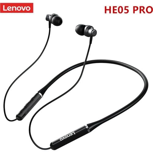 Lenovo HE05 Pro Wireless Bluetooth-compatible Earphone In-ear Gaming Headset IPX5 Waterproof Sport Headphone with Noise Cancel