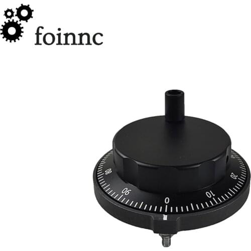 80mm CNC pulse generator handwheel 5V black white 100 pulse manual pulse generator handwheel rotary encoder electronic kit