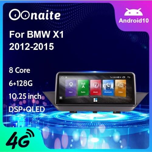 Android 10 Octa-Core head unit HU 4G in Dash Car Radio Multimedia Video Player Navigation GPS For BMW X1 2012-2015 no dvd 2 din