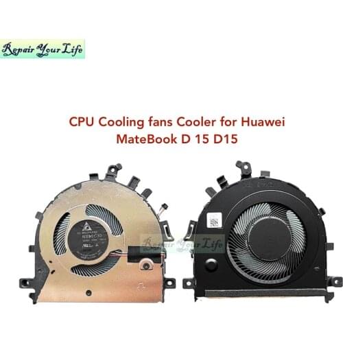 Computer CPU Cooling Fans Cooler for Huawei Laptop MateBook D15 D 15 BoB-WAH9 WAH9P WAE9P Boh-WAP9R WAQ9R BohrL-WFQ9 NS85C30 NEW