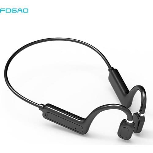 Bone Conduction Headphones for Bluetooth Wireless Waterproof Comfortable Open Ear Hook Light Weight Not In-ear Sports Earphones