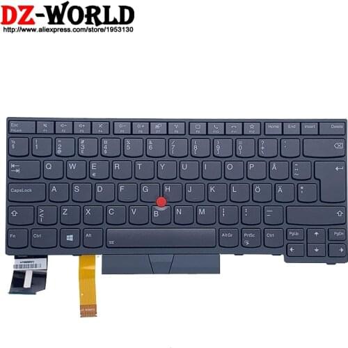 New Original Gray SE FI Swedish Finnish Backlit Keyboard for Lenovo Thinkpad T14 P14S Gen1 Gen2 Laptop 5N21B08398 5N21B08361