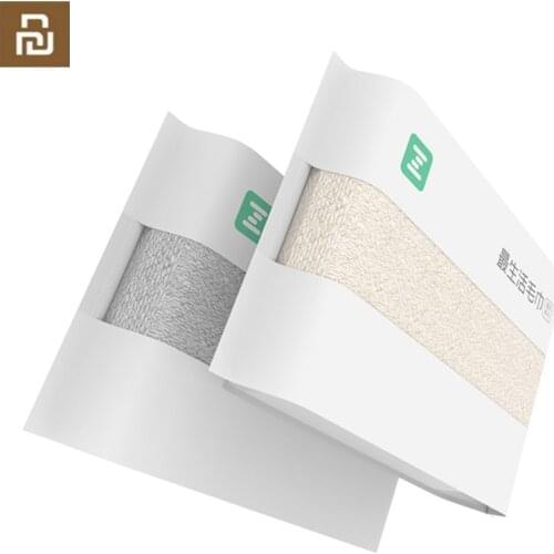 Original Youpin ZSH Cotton Fiber Antibacterical Towel Absorbent Towels 2 Color 34*72cm Soft Bath Face Hand Towel for Family H34