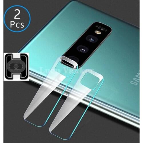 2pcs camera film for samsung s7 edge s8 s9 s10 plus s10e note 8 9 10 tempered glass lens protector protective on galaxy s 10 9 8