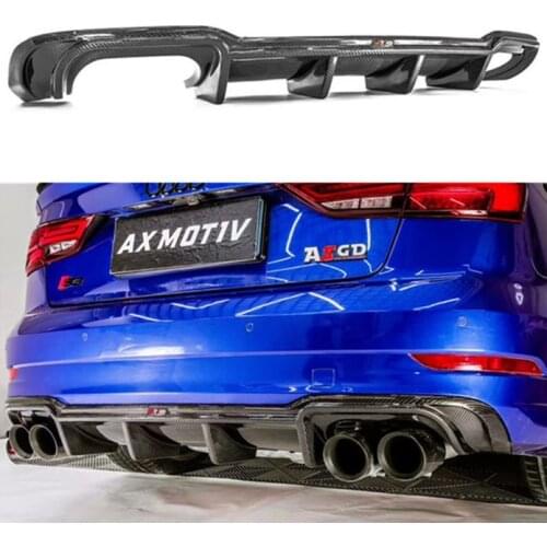 Suitable for S3 Audi Modified Takd Fiber Lip Tank Dry Carbon Front Shovel Rear Spoiler Side Skirt Surround