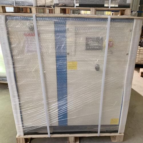 7.5kw 10HP 415V/50Hz/3P PM VSD Industrial Screw Air Compressor with Inventer Oil-Less for Sandblasting Carpentry CNC Cutting