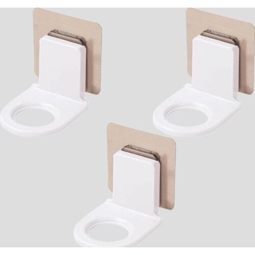 Self-Adhesive Shampoo Bottle Shelf Wall Mounted Liquid Soap shower gel Organizer Hook Holder Shelves Hanger Bathroom Accessories