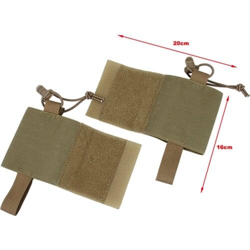 TMC Tactical Radio Station Bag Vest Inner Accessory Bag BK/RG/CB 1 Pair TMC3551