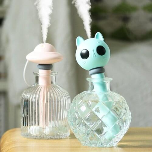 ELOOLE Creative Portable Air Humidifier Diffuser Atomizer USB Humidifying Rods For Car Home Desktop With Colorful Lights
