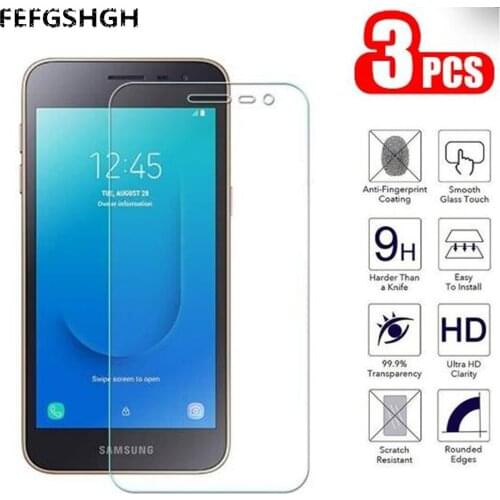3Pcs/lot 2.5D Tempered Glass For Samsung Galaxy J2 Core Screen Protector Glass Film For Samsung J2 Core 2018 J260F J260 SM-J260F
