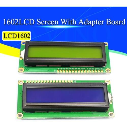 LCD1602 LCD module Blue screen IIC/I2C 1602 for arduino 1602 LCD UNO r3 mega2560 Green screen
