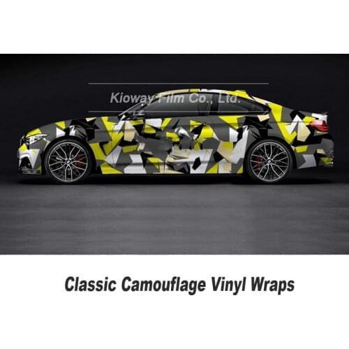 5/10/18m*1.52m Auto camouflage Stickers Camo Vinyl Foil Car Full Body Stickers Auto Masking Film