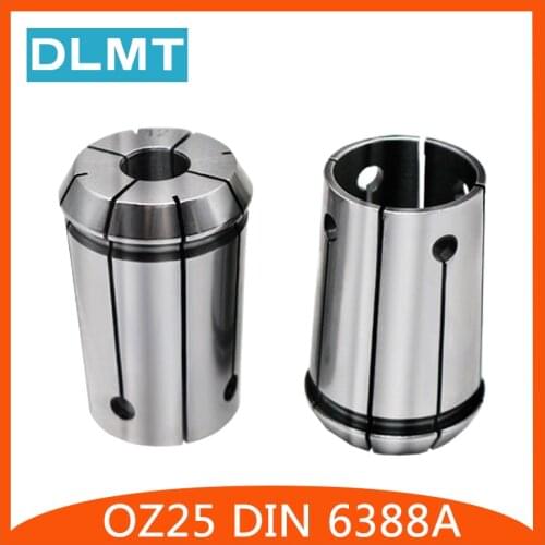 OZ25 DIN 6388A Spring Collet Range from 3 4 5 6 7 8 9 10 11 12 13 14 15 16 17 18 19 20 21 22 23 24 to 25 mm Step 1mm Collets