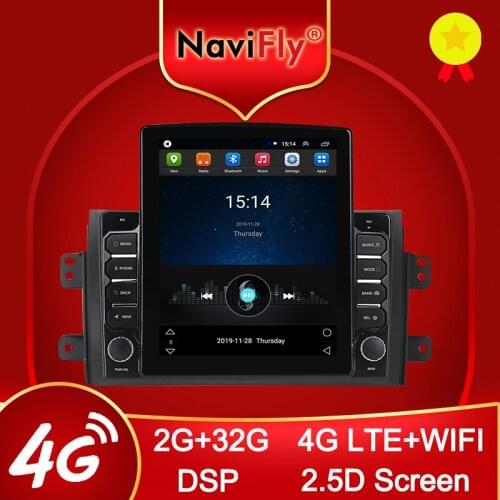 Navifly 2.5D 9.7" Tesla style for Suzuki SX4 2006 - 2014 Android Radio Car multimedia player navigation gps No 2 din DVD