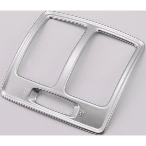 BBQ@FUKA New Car Accessories Chrome ABS Sliver Styling Rear Air Vent Outlet Cover Trim Inner Matte For Ford Escape Kuga 2017