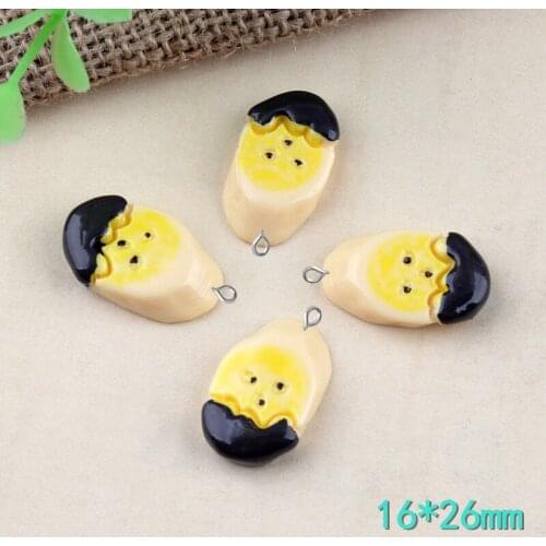 10pcs 16*26mm DIY resin banana cheese Dessert charms kawaii cabochon sticker simulated fake food craft decoration jewelry making