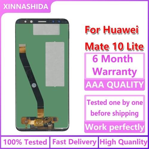 AAA 5.9'' Display Replacement for Huawei Mate 10 Lite LCD Touch Screen Digitizer Assembly Nova 2i RNE-L21 honor 9i G10 /G10 Plus