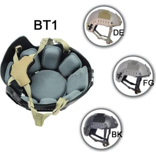 Tactical Ballistic helmet series simple version net color BKDEFG for cycling helmet BT1