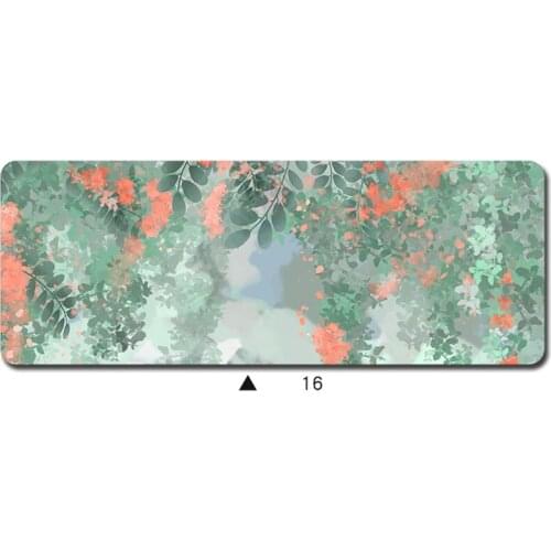 Tropical plant pad mouse computer gamer wrist rest mouse pad 70x30cm padmouse High-end mousepad ergonomic gadget office desk mat