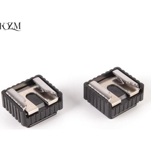 Flash Hot Shoe Mount Adapter Of 1/4" Screw Thread For Studio Light Stand Tripod For Canon 580EX II/580EX/550EX