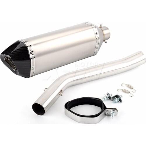 For Triumph Tiger 800 2010 to 2017 Tiger 800 XC / XRX / XCX / XR / XRT /XCA Escape Slip-on Motorcycle Exhaust With Mid Link Pipe