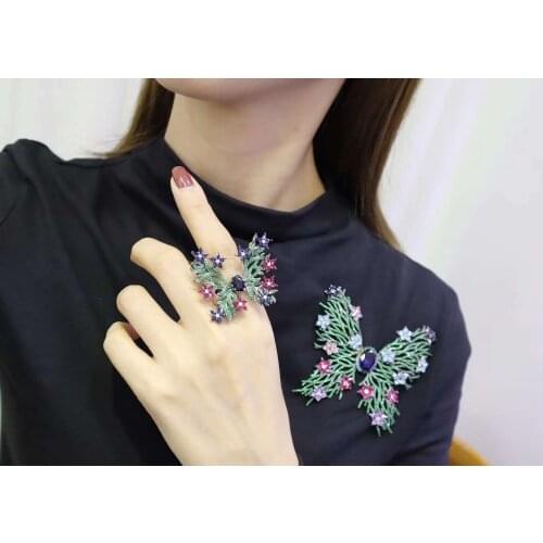 Zhanhao Jewelry Butterfly Brooches For Clothes