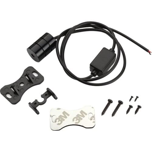 1x Car LED Bulb Laser fog lamp License Plate Light Keep distance reminder Warning Light Red Auto Tail Paring Signal Lamps 12V