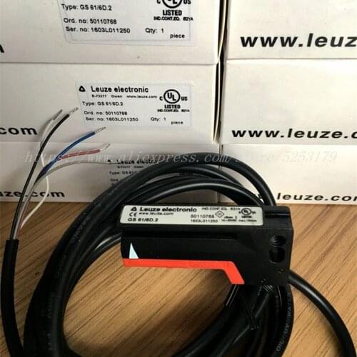1PCS LEUZE New Original Genuine Photoelectric Switch Sensors GS 61/6D.2