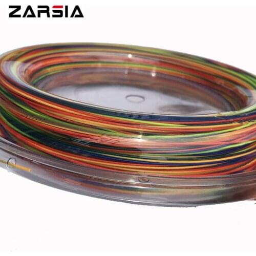 2017 Hot selling ZARSIA Rainbow Badminton String Reel 200M Free shipping
