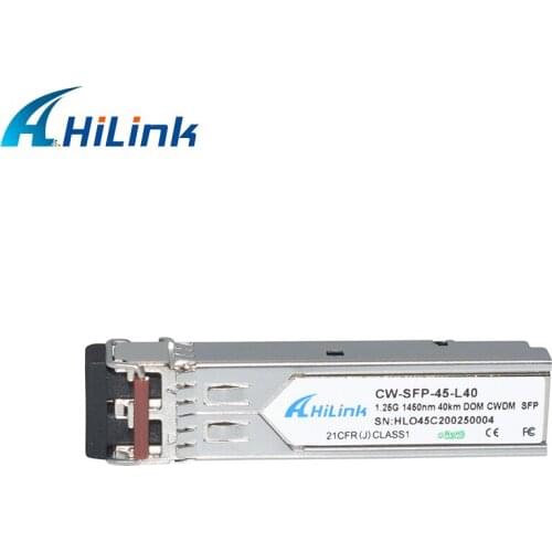 Free Shipping! Dual LC 1.25G 1450nm 40km CWDM SFP Transceiver with DOM Function