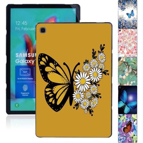 For Samsung Galaxy Tab A7 10.4"/Tab A 8.0 2019/Tab S6 Lite P610/Tab A A6/Tab E/Tab S5e 7" Plastic Slim Tablet Back Shell + Pen