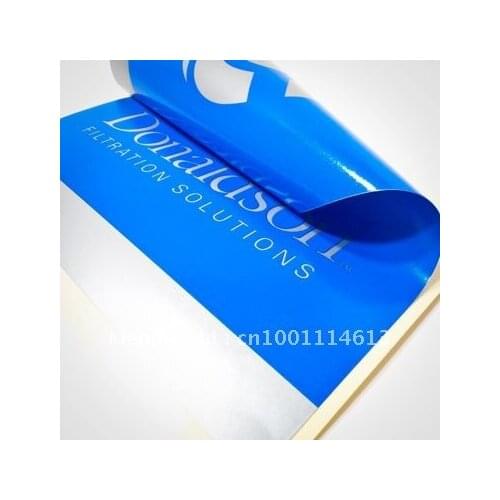 Custom double-sided printing sticker