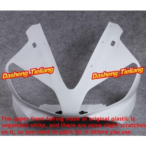 GZYF Injection Mold ABS Upper Front Parts Fairing Cowl Nose for Yamaha YZF R1 2000 2001