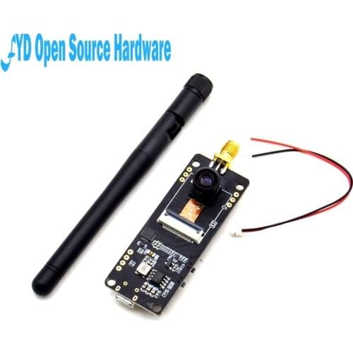 1pcs T-Journal ESP32 Camera Module Development Board OV2640 Camera SMA Wifi 3dbi Antenna 0.91 OLED Camera Board