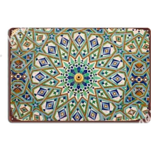 Moroccan Design Metal Signs Design Club Bar Wall pub Plaques Tin sign Posters