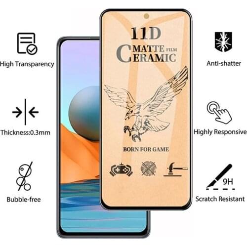Matte Ceramic Film For OPPO A7X A11X A12 A15 A1K A32 A33 A3S A9 A52 A92 A72 A53 A5S A73 A92S Full Cover 9D Soft Screen Protector