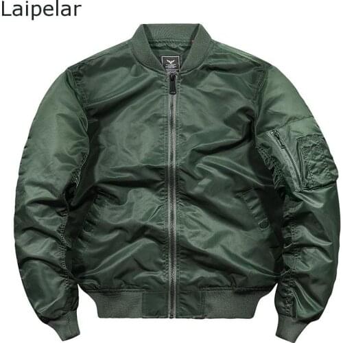 Mens Air Force Baseball Uniform Workwear Jacket Autumn Street Wild Windproof Coat Plus Cotton/thin Trendy Bomber Jacket