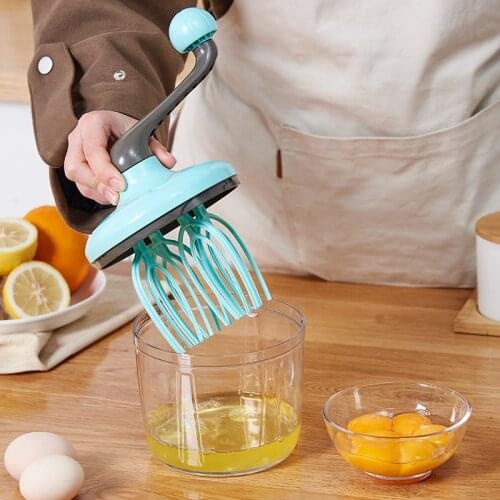 2021 New Semi-Automatic Kitchen Egg White Cream Kitchen Gadget Sets Hand Mousseur Lait Egg Scrambler Kitchen Accessories Cocina