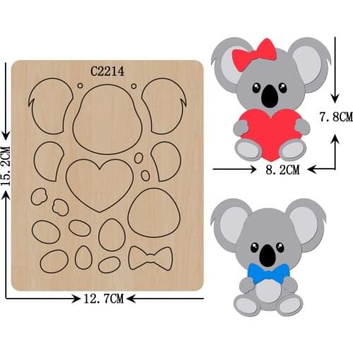 New Wooden Die Scrapbooking C2214 Cutting Dies
