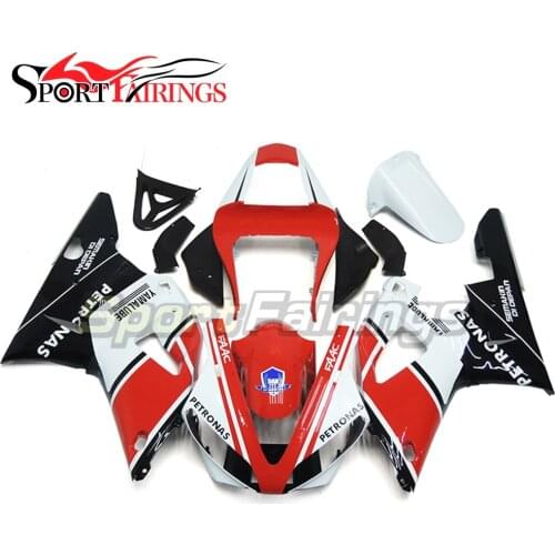Fairings For Yamaha YZF-R1 R1 00 01 2000 2001 Injection ABS Plastic Motorcycle Full Fairing Kit Body Frame FAAC Red White Carene