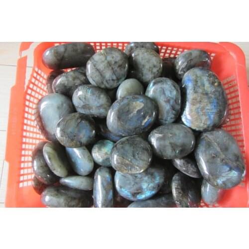 WHOLESALE PRICE! 2.2lb (1kg) NATURAL Labradorite Crystal Stone Original
