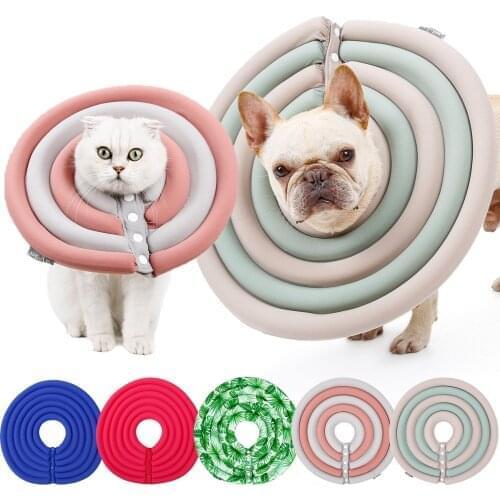 Dog Cat E-Collar Pet Soft Hollow Epe Foam Elizabeth Circle Pet Protection Collar for Dogs and Cats