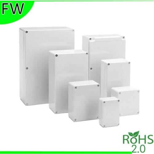 Grey plastic junction outdoor pc sleeve-glue pattern box monitor waterproof enclosure 160*110*90mm