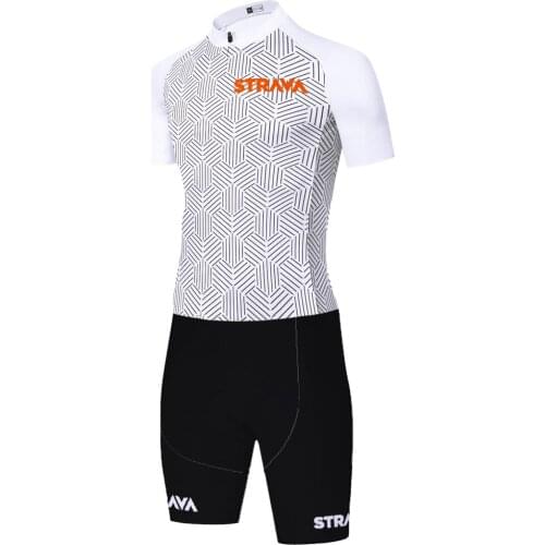 Strava One Piece Skinsuit Bike Jersey Cycling Equipment Abbigliamento Uomo Bretele Maillot Ciclismo Hombre Ciclismo Masculino