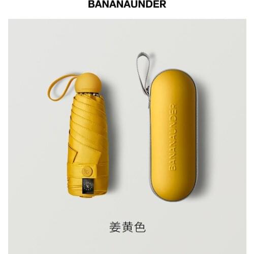 Light Small Umbrella Folding Women Sun Rain Pocket Flower UV Protection Windproof Travel Simple Fashion Hight Quality U5B